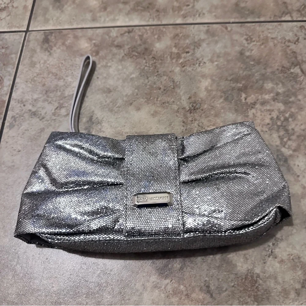 NWOT Victorias Secret Silver Wristlet